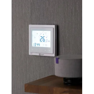 Умный термостат для теплых полов электр.16 A 230 В Wi-Fi HomeConnect