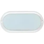 Светильник светодиодный ДПО 4012 12Вт IP54 4000K овал белый пластик IEK