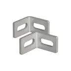 Углы крепёжные, вырез - вырез, 1 упаковка - 10 шт.