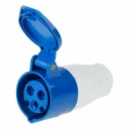 Розетка 213 переносная 2Р+РЕ 16А 220В IP44, REXANT