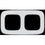 Valena ALLURE Рамка 2 поста Зеркало универсальная