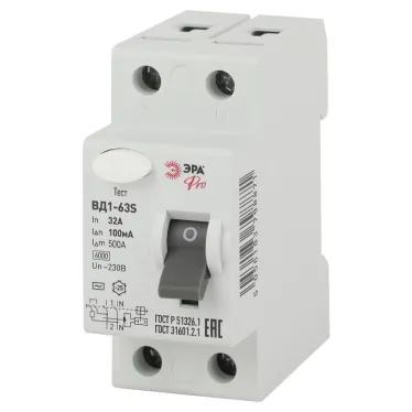 УЗО ВД1-63S Селективное 1P+N 32А 100mA NO-902-153 Pro