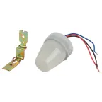 Датчик движения Фотореле серый, макс. нагрузка 2200 ВА IP44 DF 302