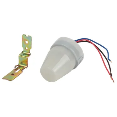 Датчик движения Фотореле серый, макс. нагрузка 2200 ВА IP44 DF 302