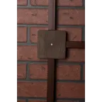 Коробка разветвительная KMP-030-032 100х100х25 темное дерево PROxima