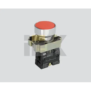 Кнопка управления LAY5-BA51 без подсветки желтая