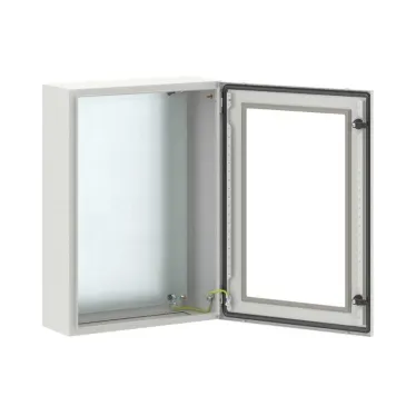 Щит монтажный ЩМП 700х500х200мм STE с М/П с прозрачной дверью