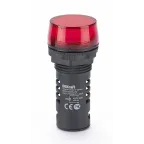 Лампа коммутационная ЛК-22 ADDS диам. 22мм LED красная 220В AC/DC