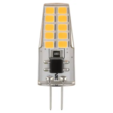 Лампа светодиодная LED-JC-2,5W-220V-SLC-827-G4 (диод, капсула, 2,5Вт, тепл, G4) (20/500/24500)
