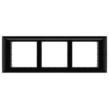 Avanti Рамка-суппорт для In-liner Front  серебристый металлик 6модулей