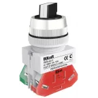 Переключатель AC-2 30мм 2-позиционный I-O черный стандартная ручка