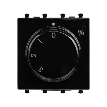 Avanti Механизм управления вентиляторами ''Черный квадрат'' 2 модульный