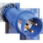 MAGNUM Вилка переносная ССИ-023 32А 2Р+РЕ 220В IP44