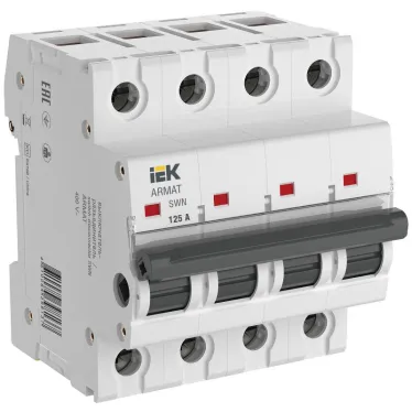 ARMAT Выключатель нагрузки SWN 4P 125А