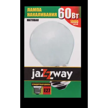 Лампа накаливания P45 240V 60W E27 clear