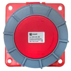 Розетка стационарная внутренняя угловая 4442 3Р+РЕ 125А 380В IP67 PROxima