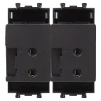 Avanti USB зарядное устройство ''Черный квадрат'', 2.1А, 2 модульное