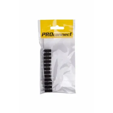 Колодка клеммная КВ-4 PROconnect, 3А, 4 кв мм, PP (РР), черная