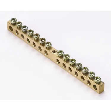 Шина нулевая 6х9 (14групп/центр) ШН-101