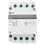Контактор модульный 25А 3п 220В 4НО КМ