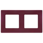 ETIKA Рамка 2 поста сливовая