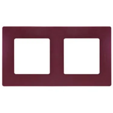ETIKA Рамка 2 поста сливовая