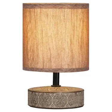 Настольная лампа Eleanor 7070-502 1 х Е14 40 Вт керамика кофейная