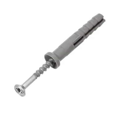 Дюбель-гвоздь потайной бортик. полипропилен 6х40мм (100 шт/уп)