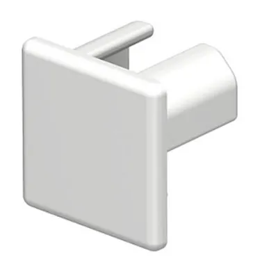 Заглушка кабельного канала торцевая WDK 15x15 мм (ПВХ, белый)