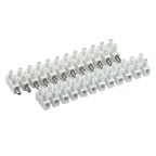 Клеммник+разъем Полипропилен 12р 85град 450V 32A 4мм.кв