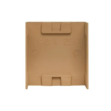 Соединитель (40х25) (4 шт) Plast PROxima под светлое дерево