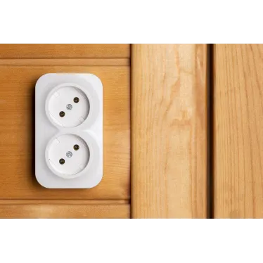 Quteo розетка двойная без заземления без шторок 16 A 250 В IP 20 Белая