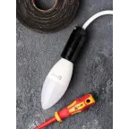 Патрон карболитовый подвесной Е14 черн. без наклейки PROxima