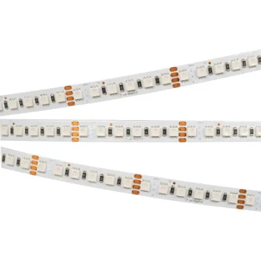 Лента LED RT-H120-10mm 24V RGB (13.2 W/m, IP20, 4040, 5m) (ARL, Открытый)
