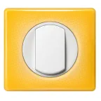 Celiane Лицевая панель выключателя/переключателя 067001/02/31/32 с контурной подсветкой белый