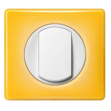 Celiane Лицевая панель выключателя/переключателя 067001/02/31/32 с контурной подсветкой белый