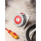 Розетка стационарная внутренняя угловая 4152 3Р+РЕ+N 16А 380В IP67 PROxima