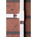 Угол T-образный (20х10) (4 шт) Plast Белый