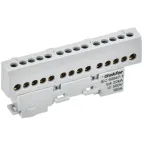 TEKFOR Шина L фаза изолированная на универсальном держателе 6х9-14-Ср IEK