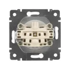 VALENA Розетка в рамку 16А алюминий