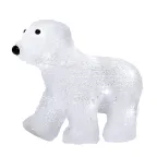 Акриловая светодиодная фигура "Медвежонок" 24х11х18 см, 4,5 В, 3 батарейки AA (не входят в комплект), 16 светодиодов, | 513-312 | NEON-NIGHT