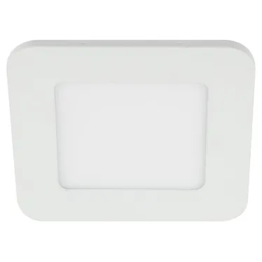 Светильник светодиодный ДВО-6W 4000К 210Лм a 118мм IP20 квадратный