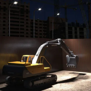 Прожектор светодиодный ДО 100 Вт 9500 лм 6500К AC 220В IP65 234х245х37мм Elementary G2 Gauss