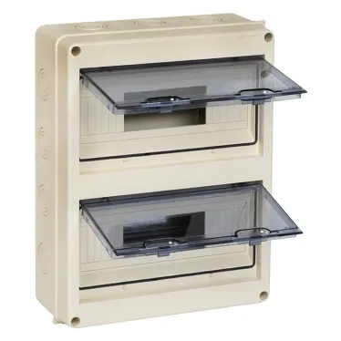 Щит распределительный навесной ЩРн-П-24 IP65 пластиковый 354х272х109