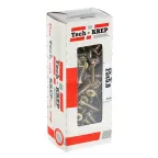 Шуруп универсальный 5х25 потайная головка, остроконечный, желтопассивированный (200шт) - коробка