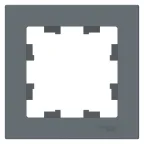 Рамка однопостовая ATLASDESIGN грифель