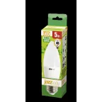 Лампа светодиодная LED 5вт E27 400Лм теплый матовая свеча 230V/50Hz ECO