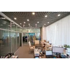 Светильник светодиодный ДВО Грильято Домино 40Вт 4000К IP20 (компл. 6 светильников и источник питания) | LE-СВО-17-050-0662-20Д | LEDeffect