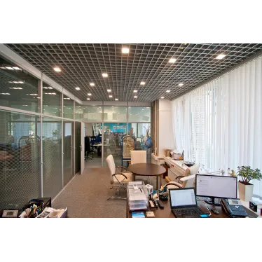 Светильник светодиодный ДВО Грильято Домино 40Вт 4000К IP20 (компл. 6 светильников и источник питания) | LE-СВО-17-050-0662-20Д | LEDeffect