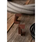 Угол внутренний (40х16) (4 шт) Plast под темное дерево